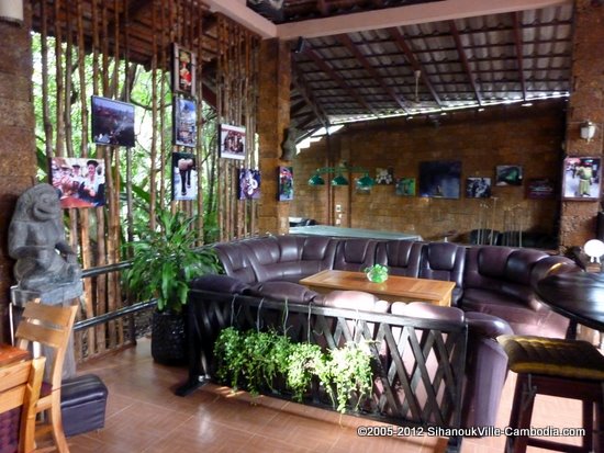 The Beer House in Sihanoukville, Cambodia.  At The Snake House.